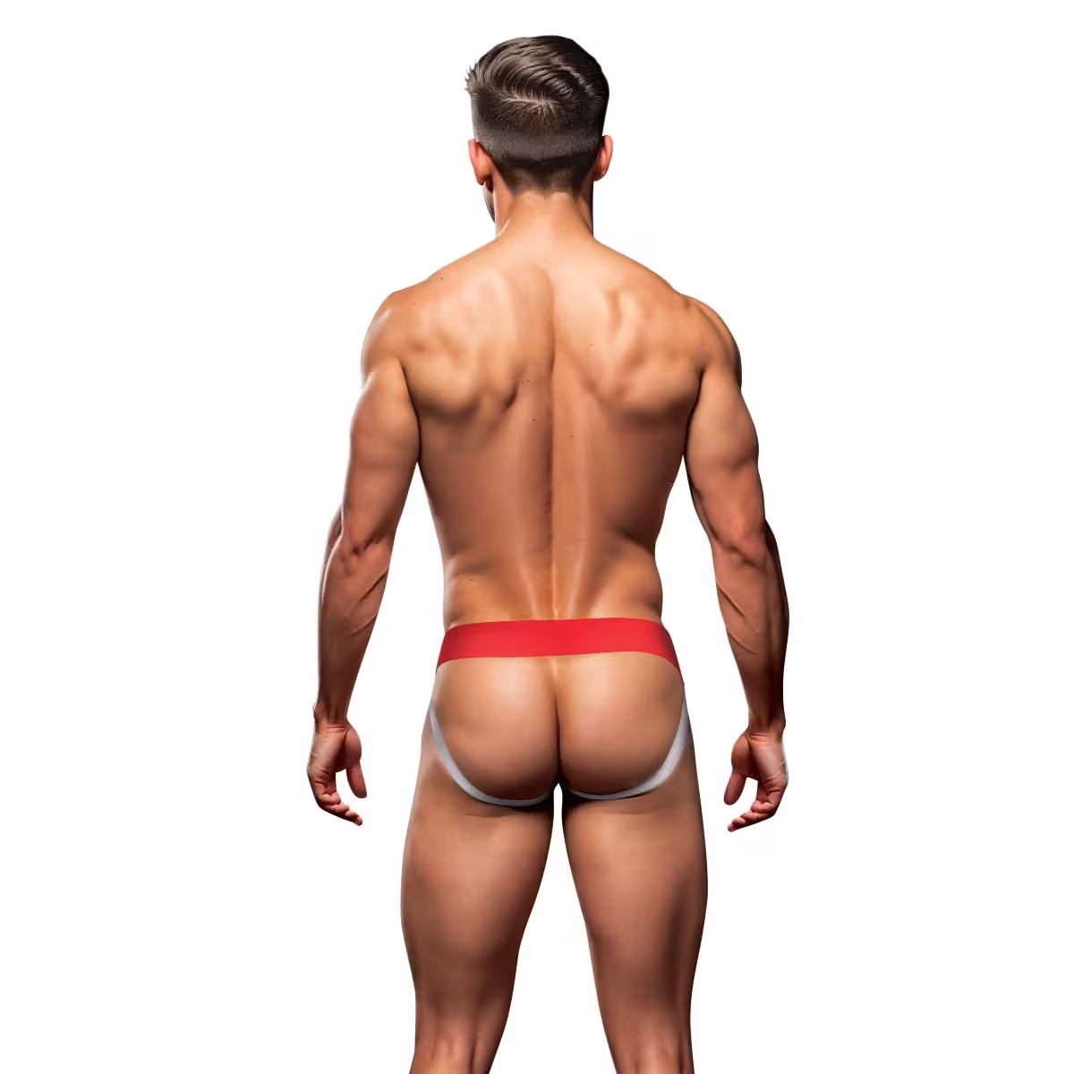 Envy Rainbow Pride Jock Red LXL image 2