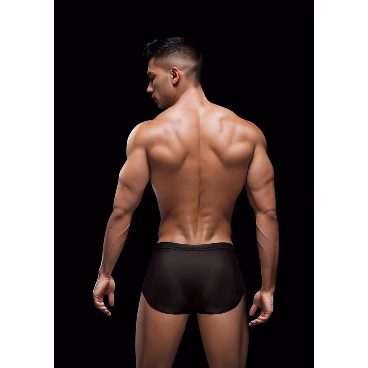Envy Sexy Slinky Brief-Black-L/Xl image 2