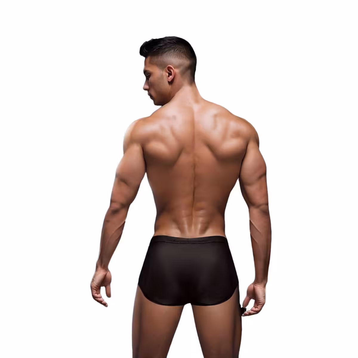 Envy Sexy Slinky Brief-Black-L/Xl image 4