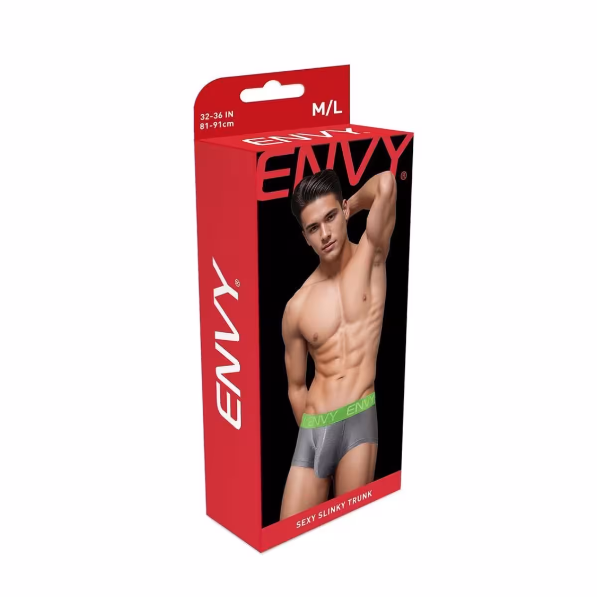 Envy Sexy Slinky Trunk-Grey-M/L image 3