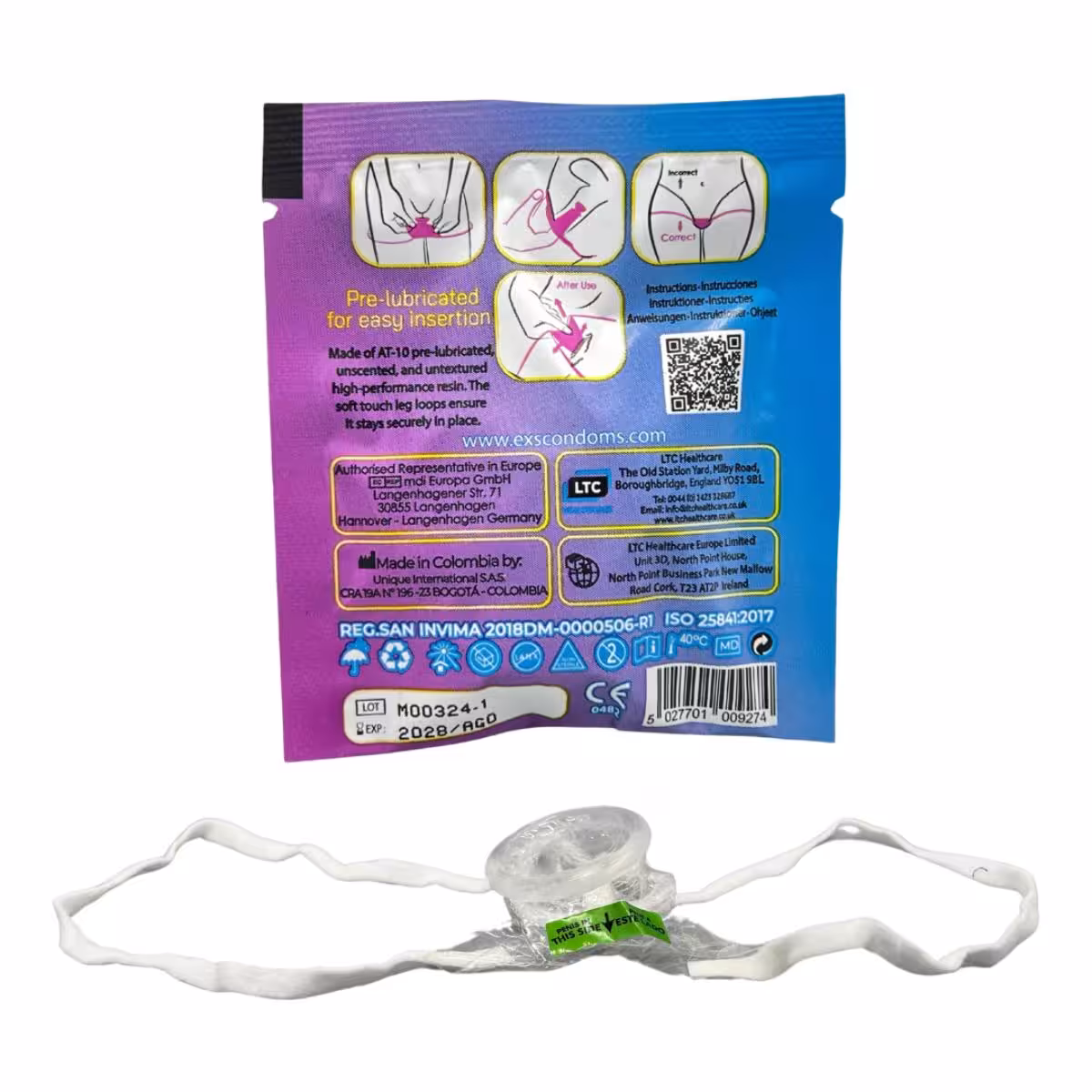 1 EXS Loop Internal Condom – Comfort, Control & Confidence image 2