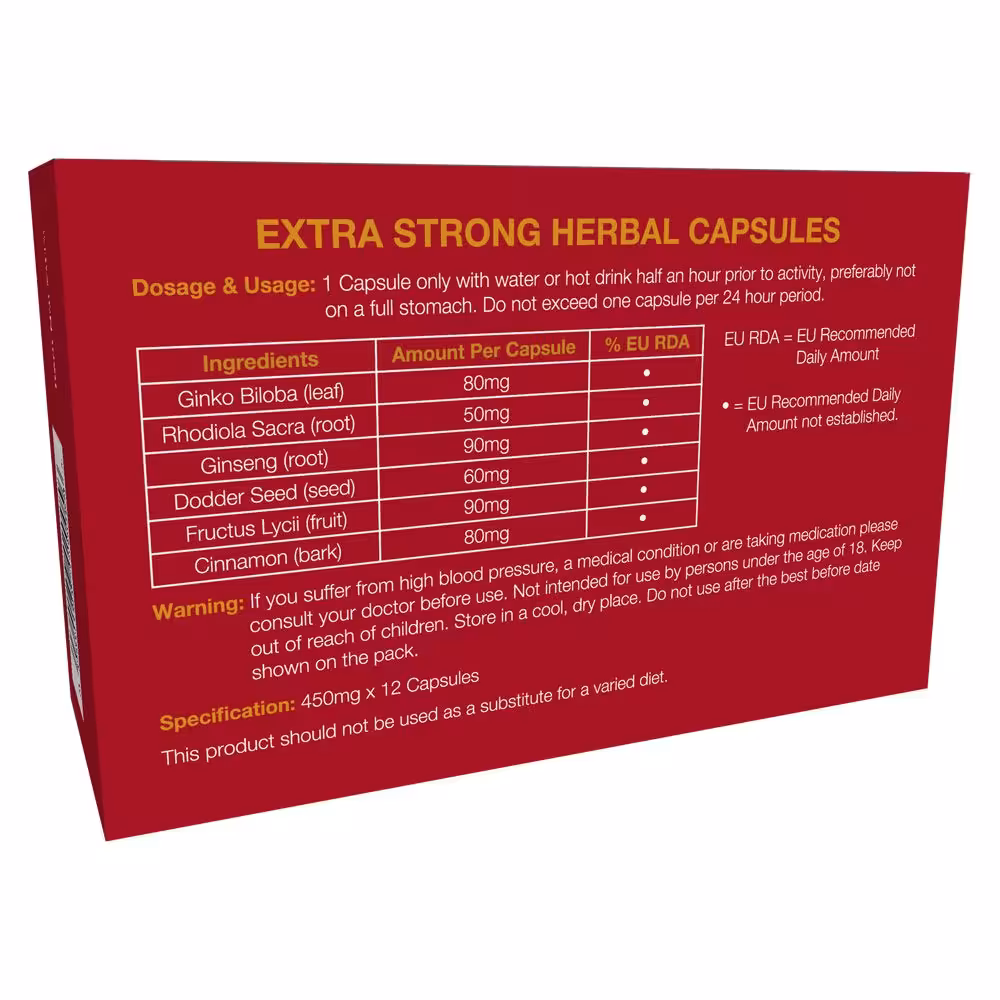 Extra Strong Male Tonic Enhancer Red image 2