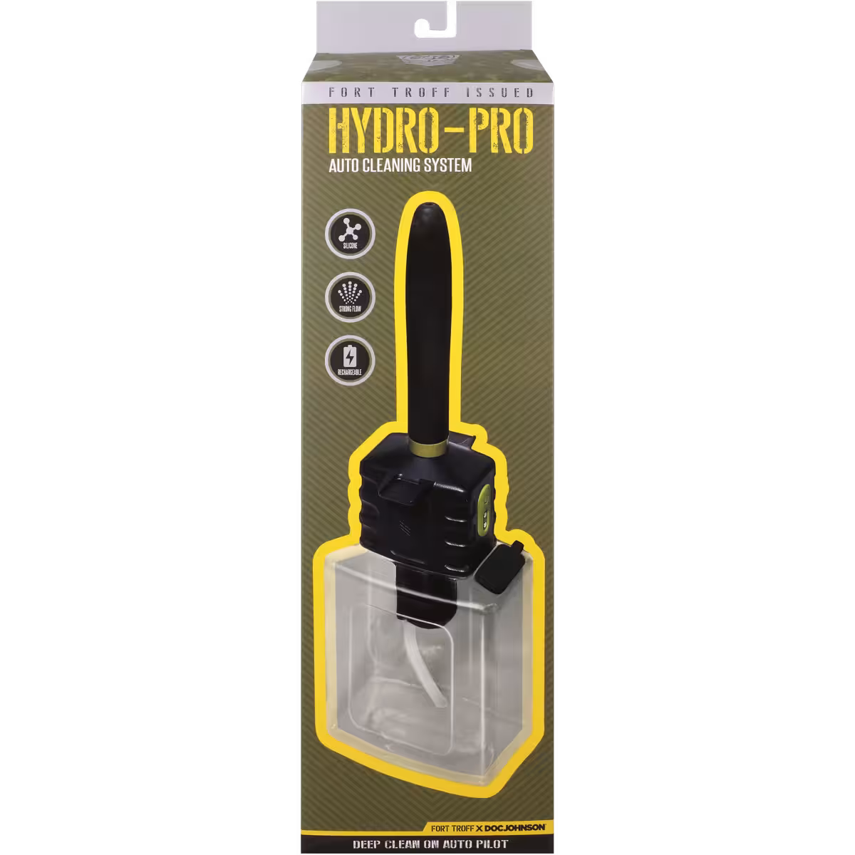 Fort Troff Hydro Pro Douche Cleaning System – Black Clear image 2