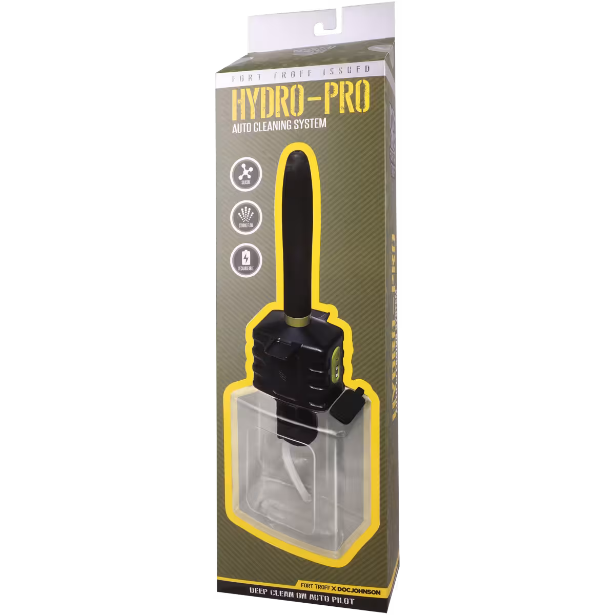 Fort Troff Hydro Pro Douche Cleaning System – Black Clear image 3