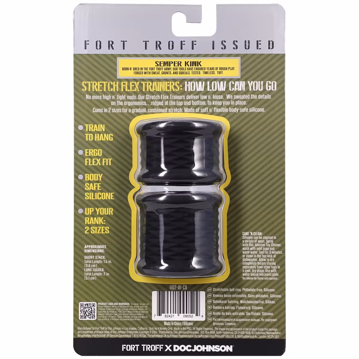Fort Troff Stretch Flex Trainers Ball Stretcher 2 Pack Black image 3