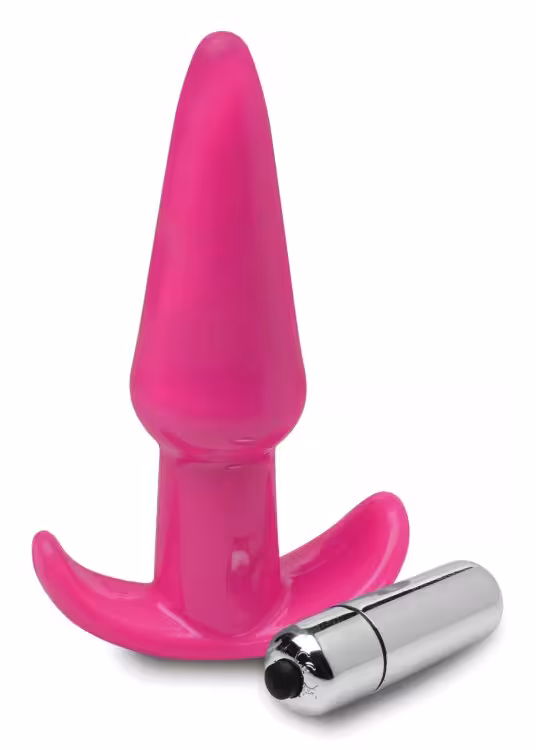 Frisky Thrilling Pink Smooth Anal Plug image 4