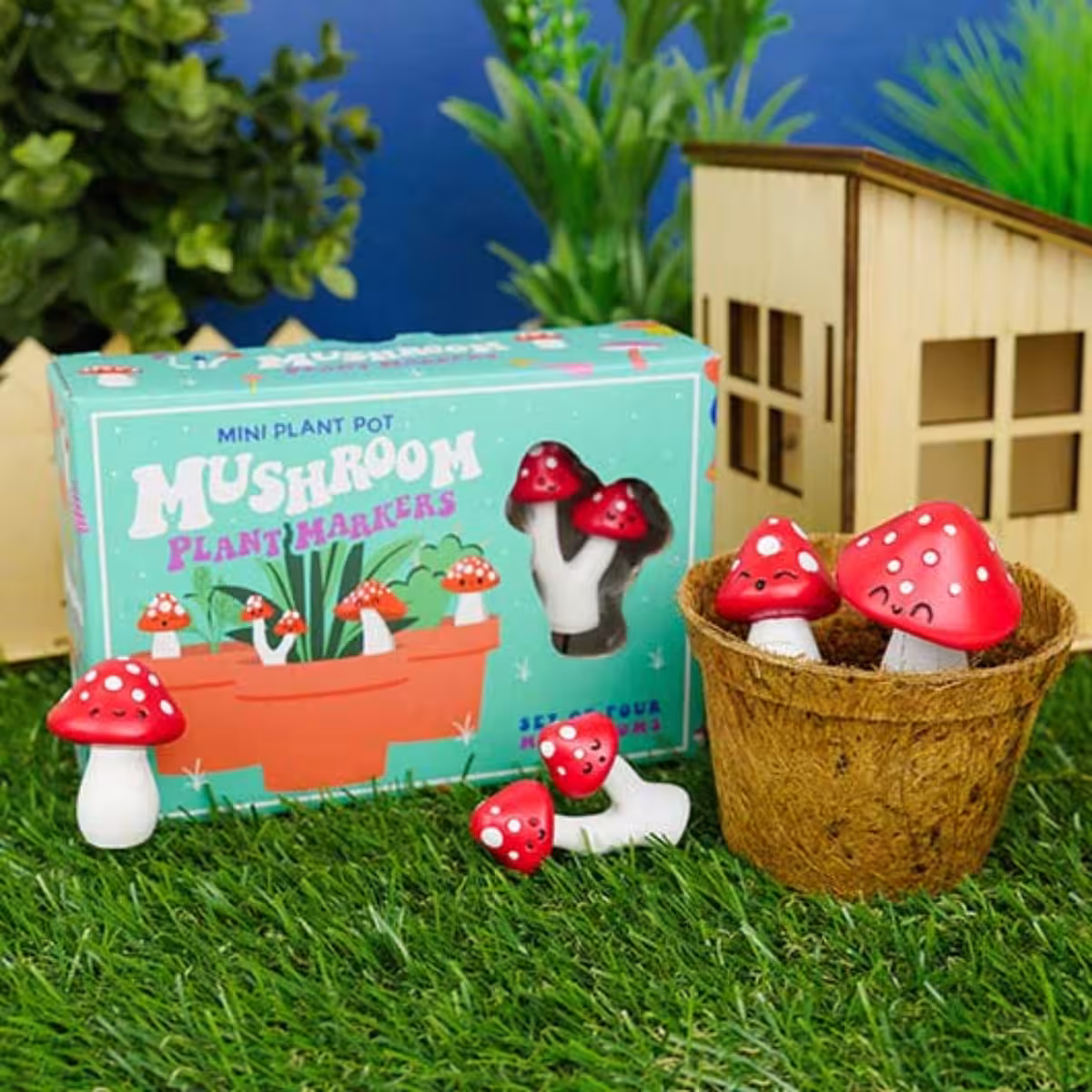 Mini Plant Mushroom Plant Markers