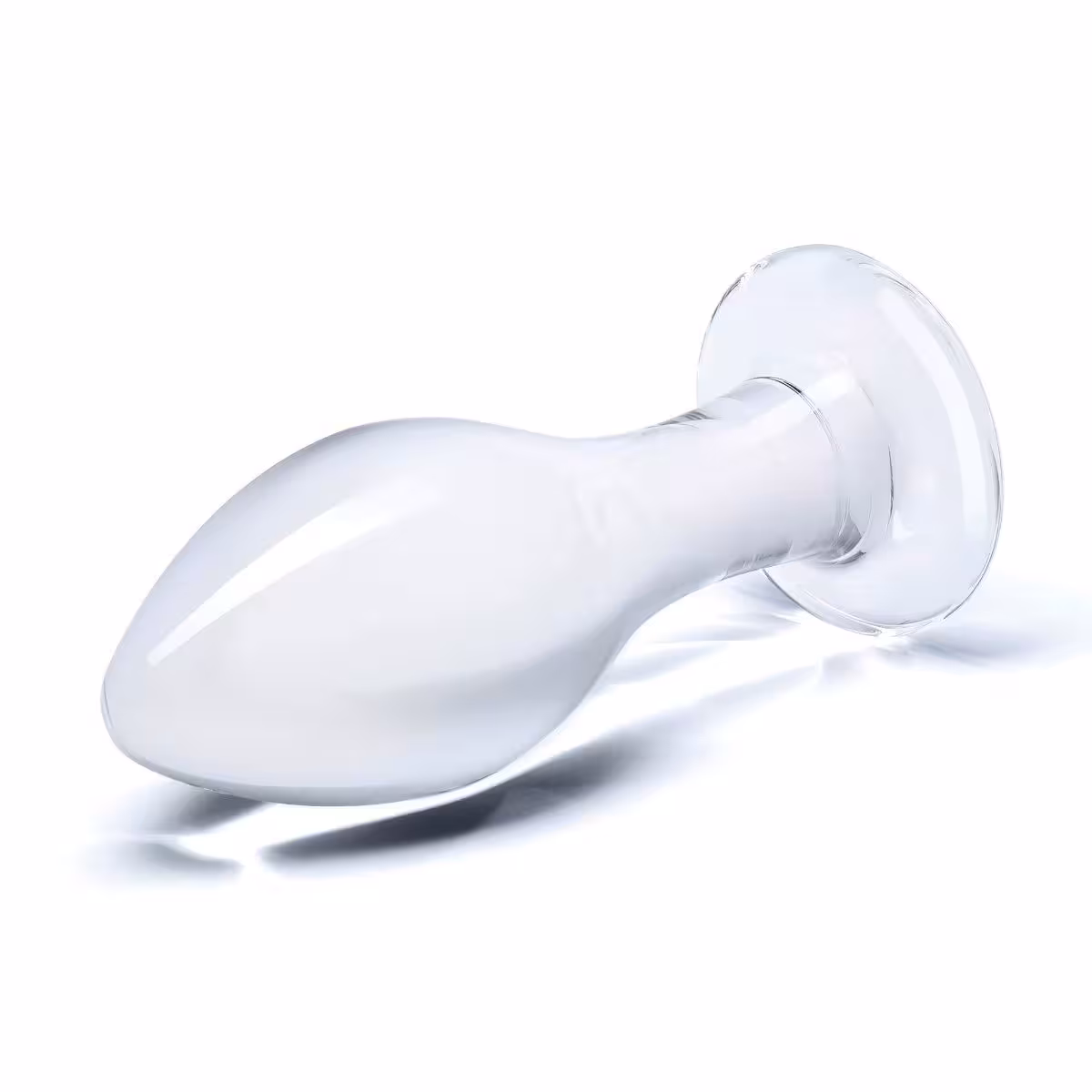 Glas 4inch Butt Plug Clear image 3