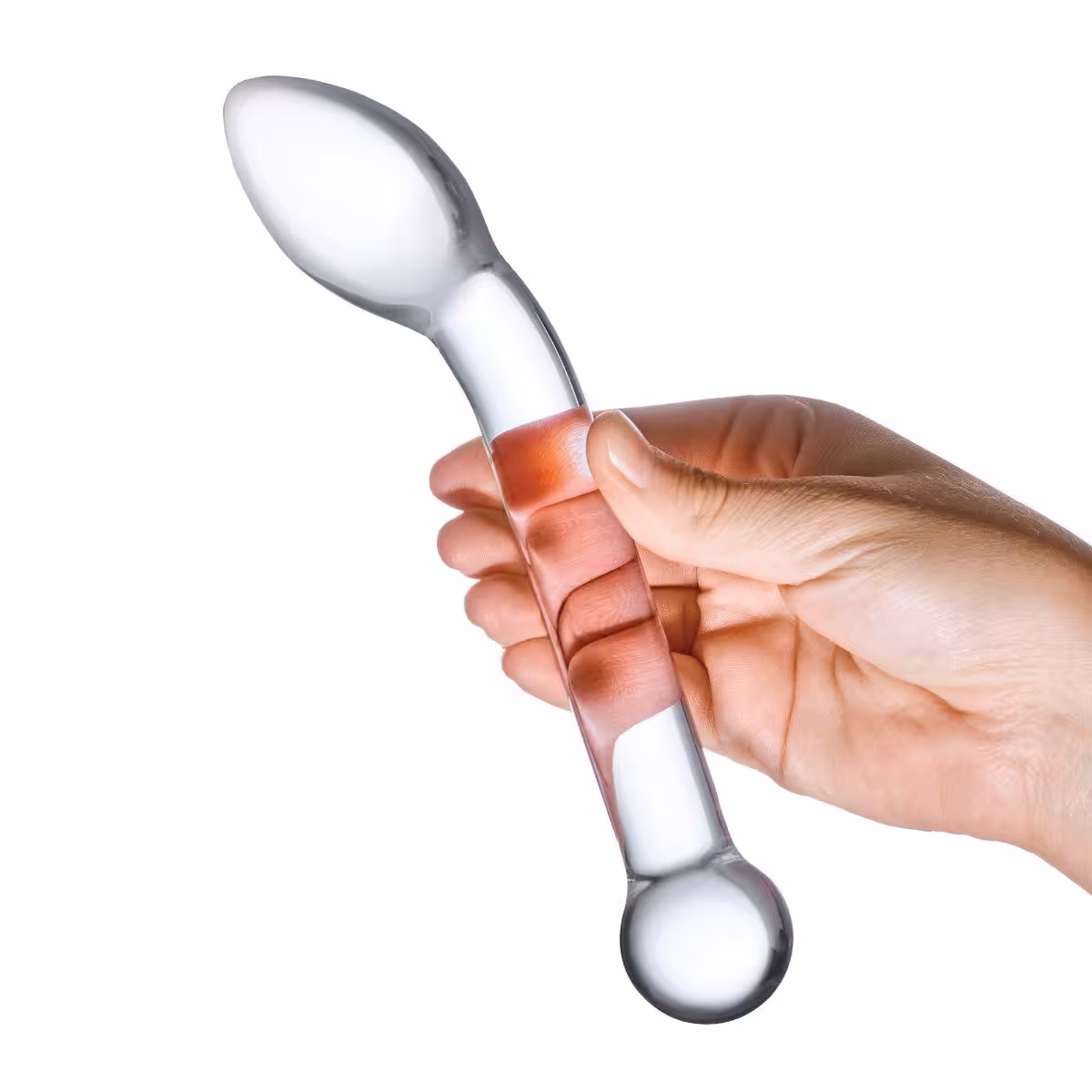 Glas 8inch Slimline G Spot Dildo image 3