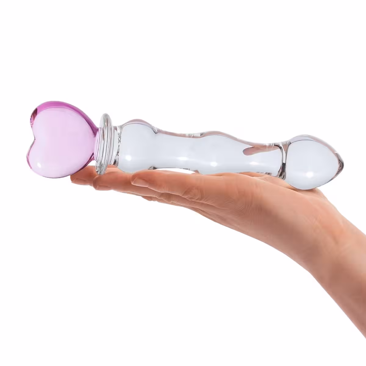 Glas 8inch Sweetheart Glass Dildo image 5