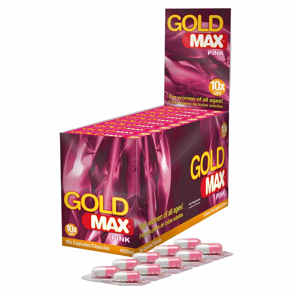 GoldMAX Libido Supplement 10 Pack For Women No Colour 450mg image 2