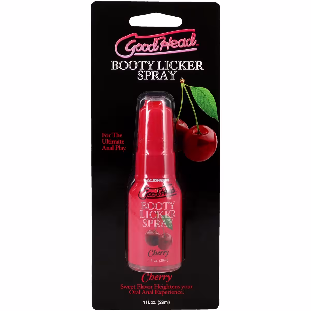 GoodHead Booty Licker Spray Cherry 1oz – Enhance Intimate Play with Delightful Flavor image 2