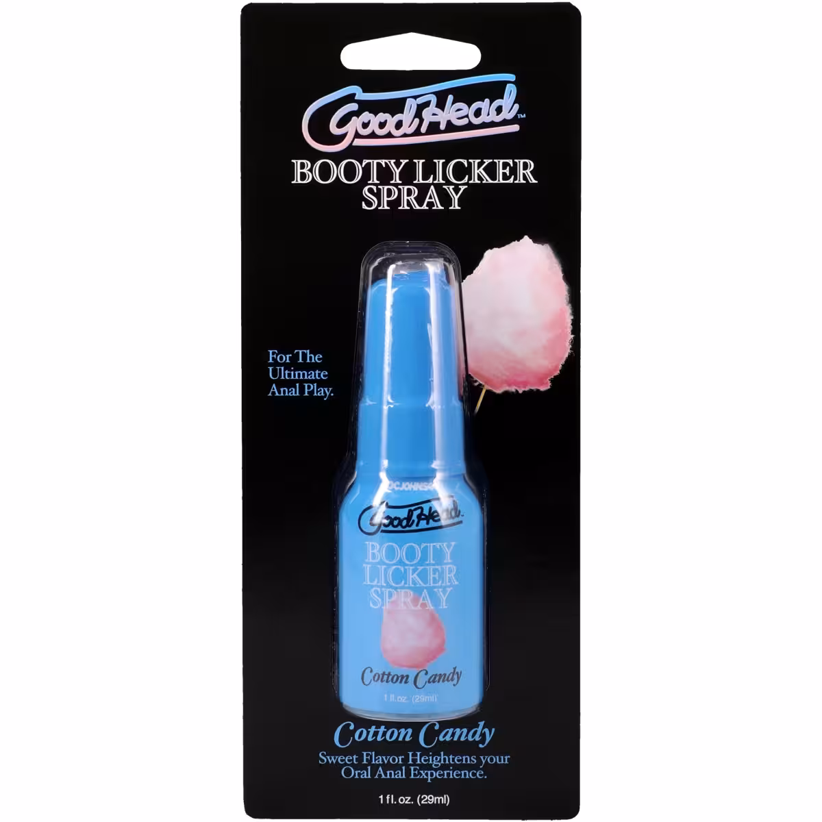 GoodHead Booty Licker Spray Cotton Candy 1oz – Enhance Intimate Play with Discreet, Delicious Flavor image 2