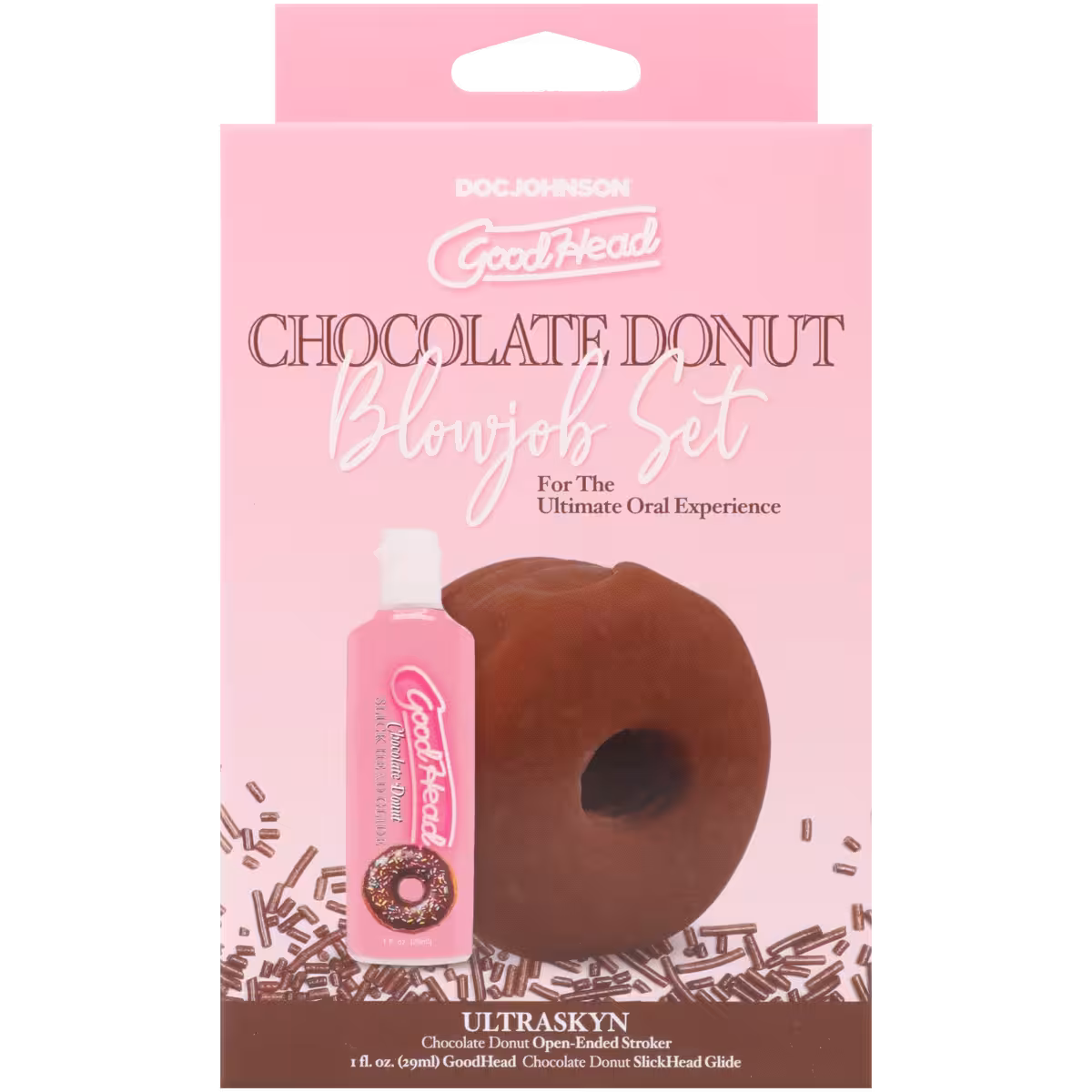GoodHead Chocolate Donut Blowjob Set image 2