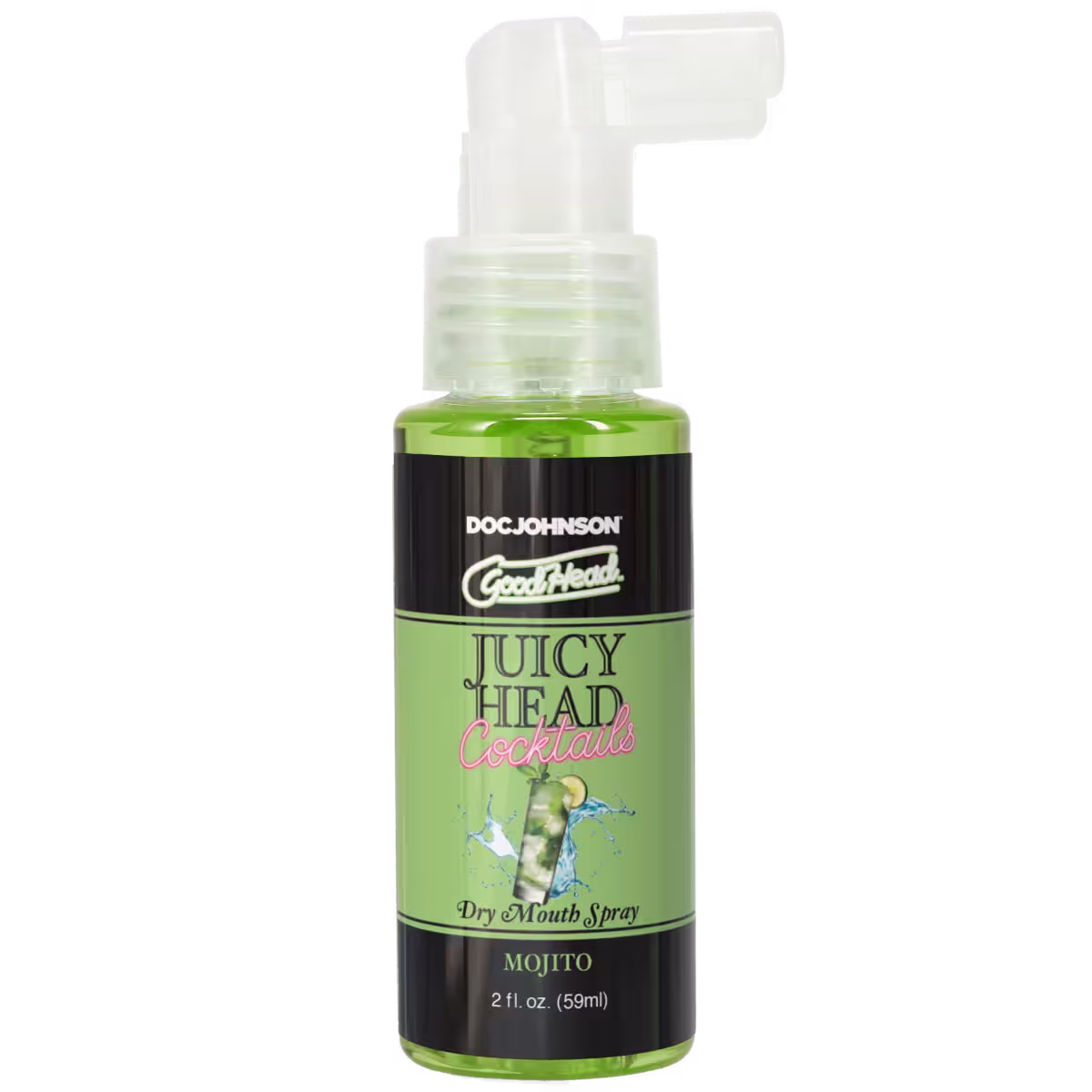 GoodHead Juicy Head Cocktails Dry Mouth Spray Mojito 2 oz. image 2