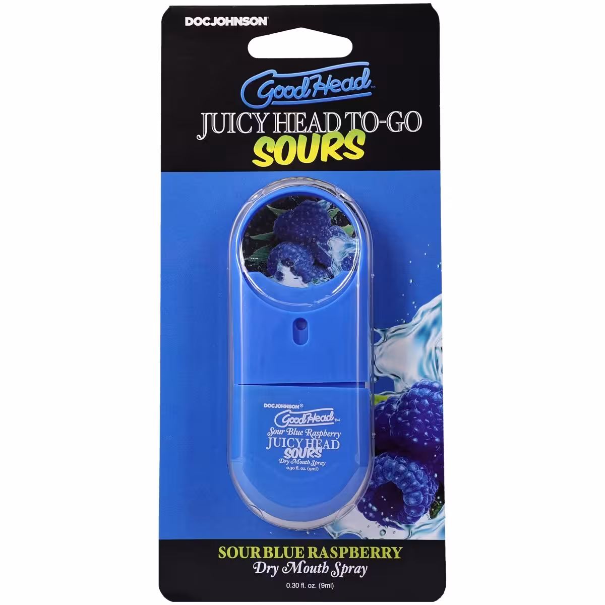 GoodHead Juicy Head Dry Mouth Spray – Sour Blue Raspberry