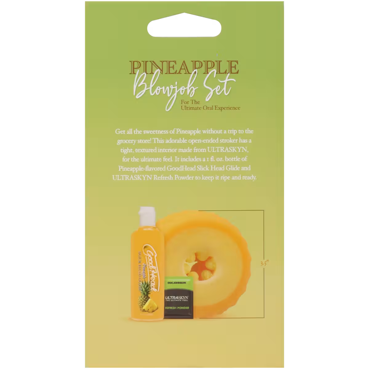 GoodHead Pineapple Blowjob Set – Sensual Pleasure, Discreet Delivery image 6
