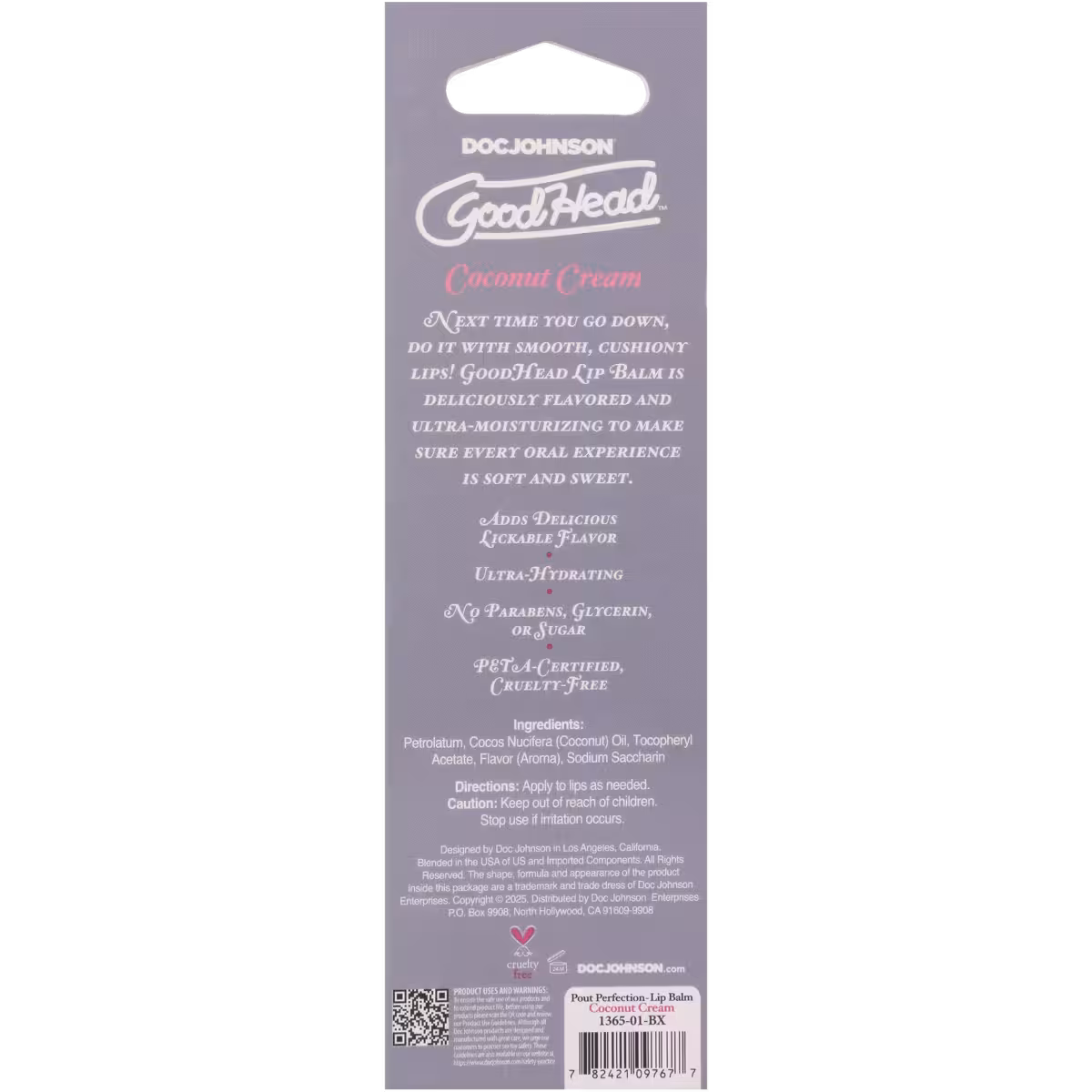 GoodHead Pout Perfection Lip Balm Coconut Cream – Smooth, Sweet, and Discreet image 4