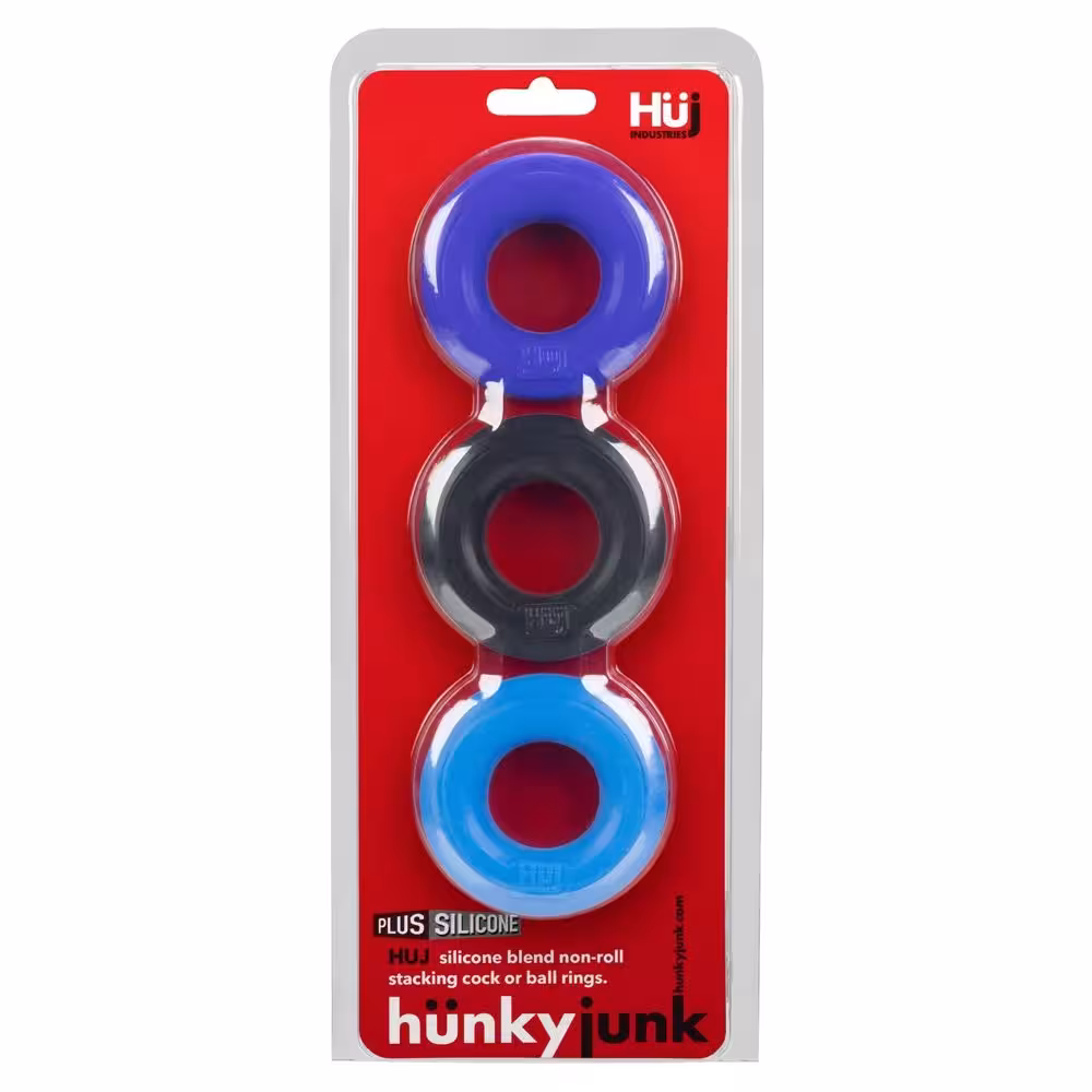 Hunkyjunk HUJ3 3 Pack C Ring Multi image 2