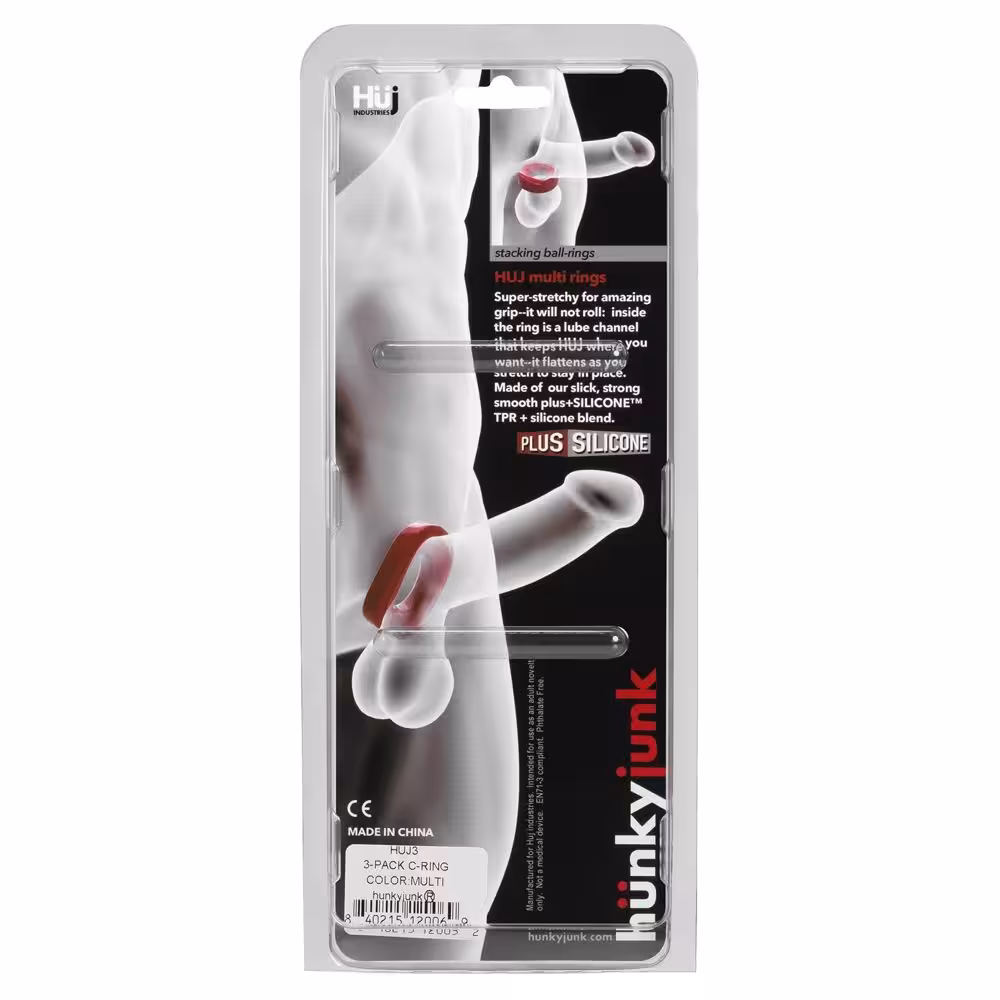 Hunkyjunk HUJ3 3 Pack C Rring image 3