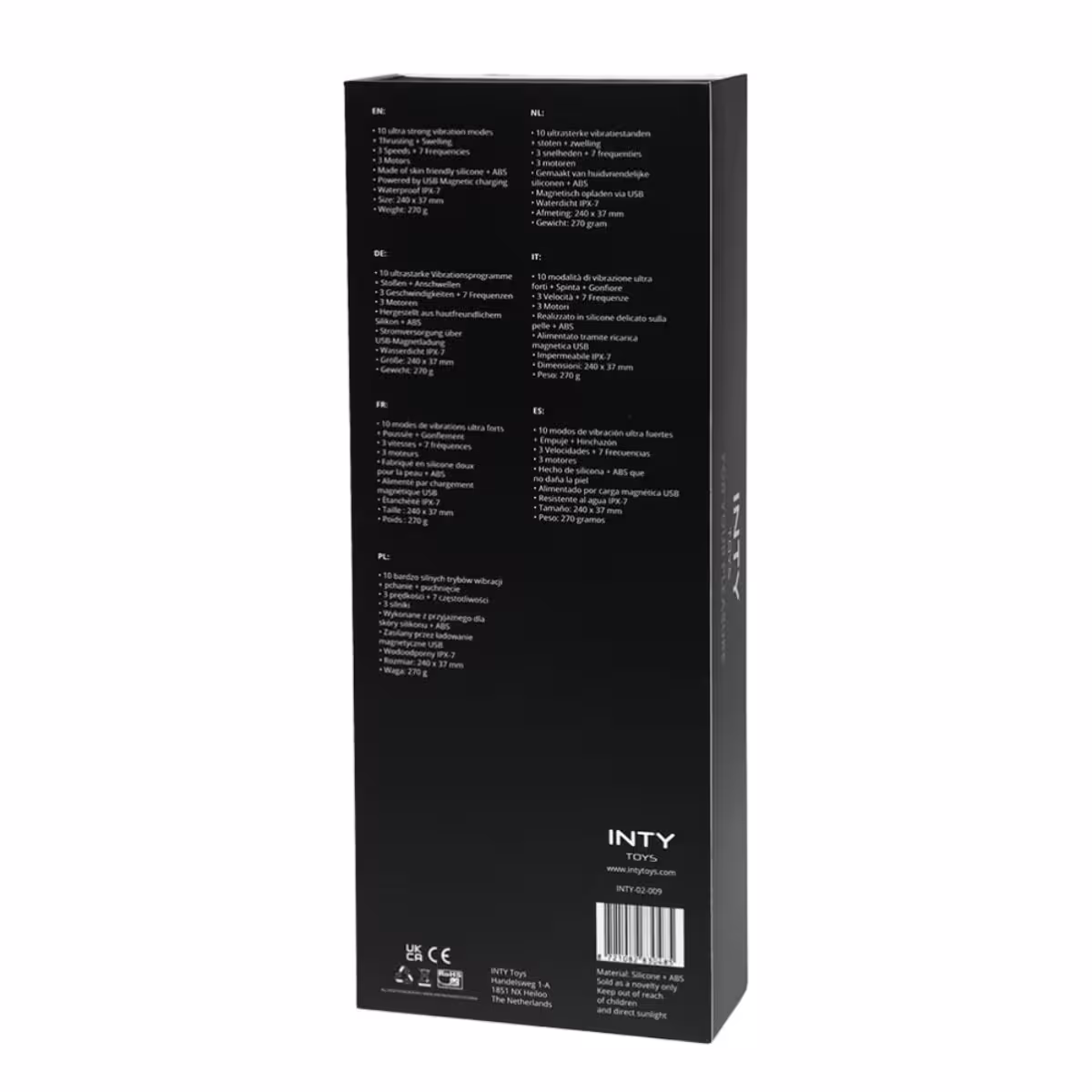 INTY Toys Flirt Multi Vibrator – Premium Pleasure for Every Moment image 4