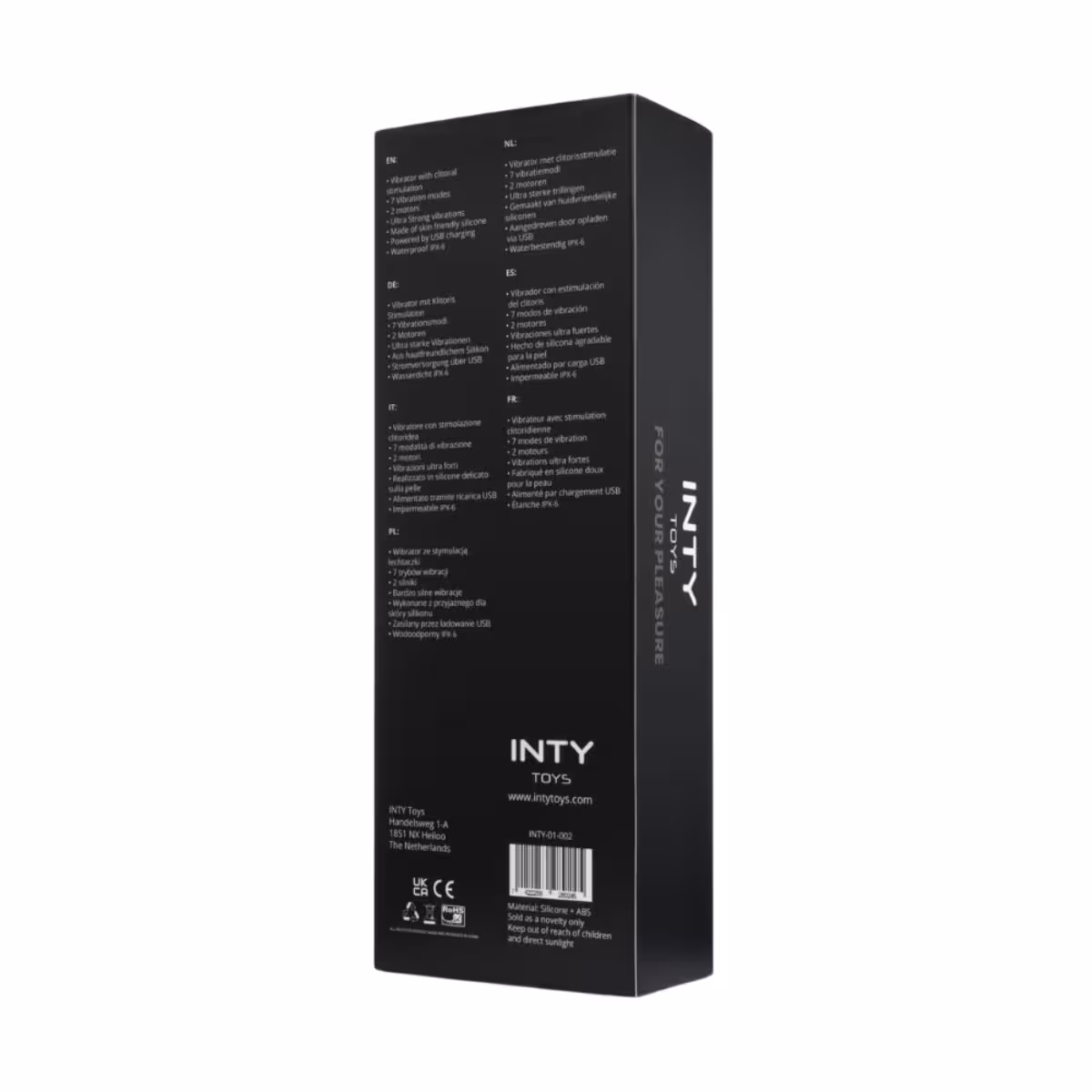 INTY Toys Peak Vibrator – Premium Clitoral Stimulation for Comfort and Control image 4