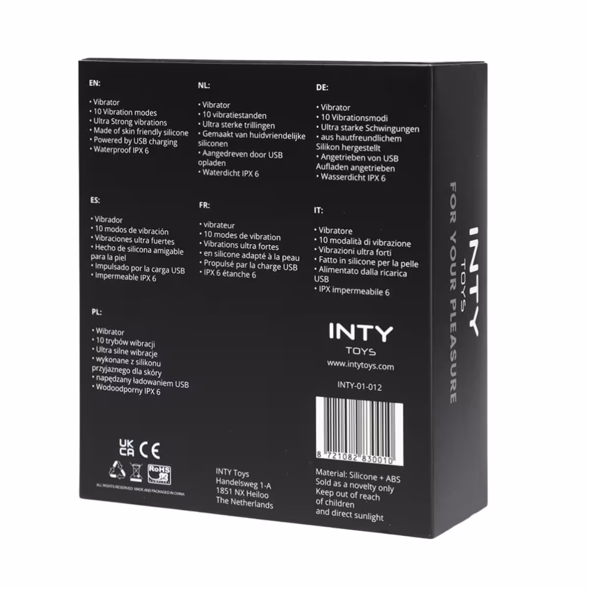 INTY Toys Tickle Vibrator – Premium Sensory Pleasure for Adults image 4