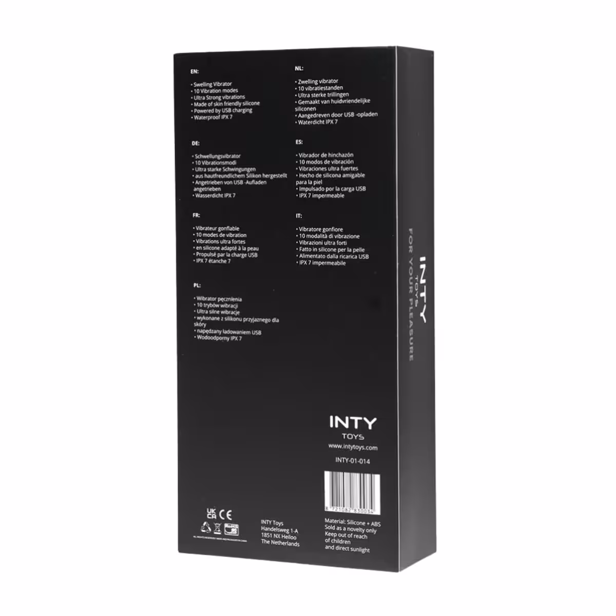 INTY Toys Wave Swelling Vibrator – Premium Sensory Pleasure image 4