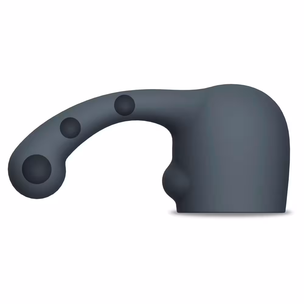 Le Wand Curve Weighted Silicone Attachment Grey image 3