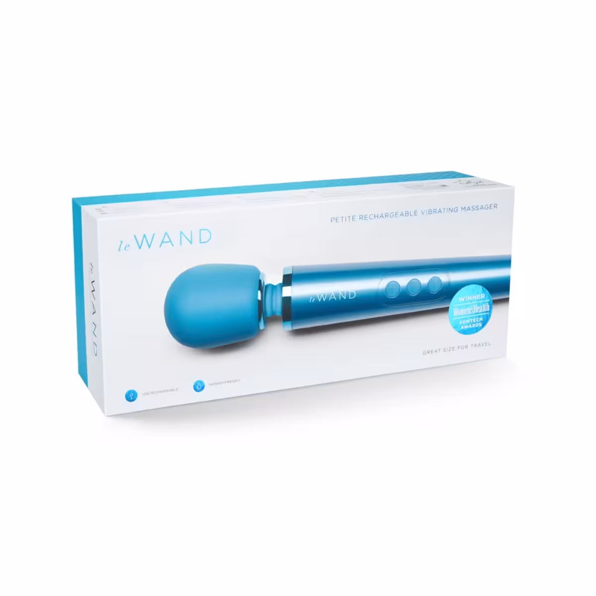 Le Wand Le Wand Petite Rechargeable Massager Blue image 2