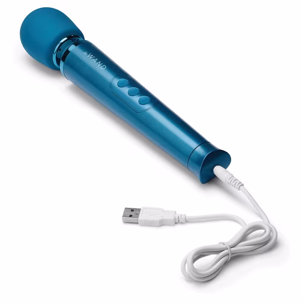 Le Wand Le Wand Petite Rechargeable Massager Blue image 5