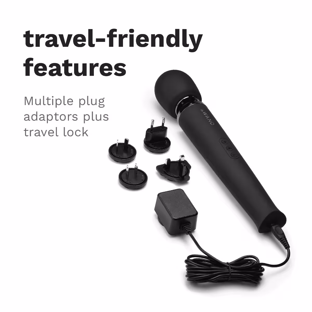 Le Wand Le Wand Rechargeable Massager Black image 4