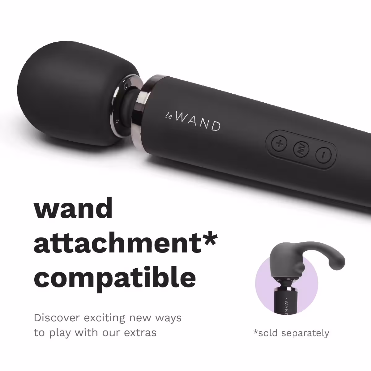 Le Wand Le Wand Rechargeable Massager Black image 7