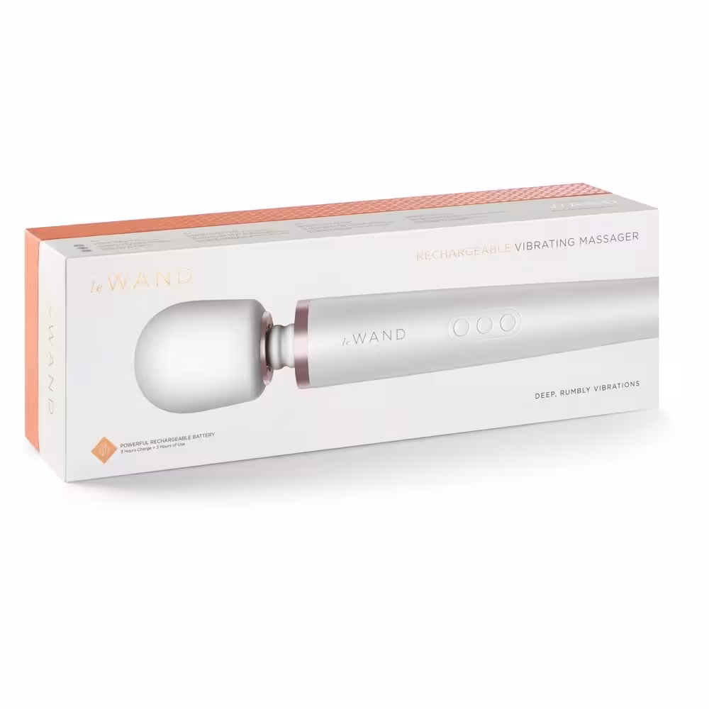 Le Wand Rechargeable Massager White image 2