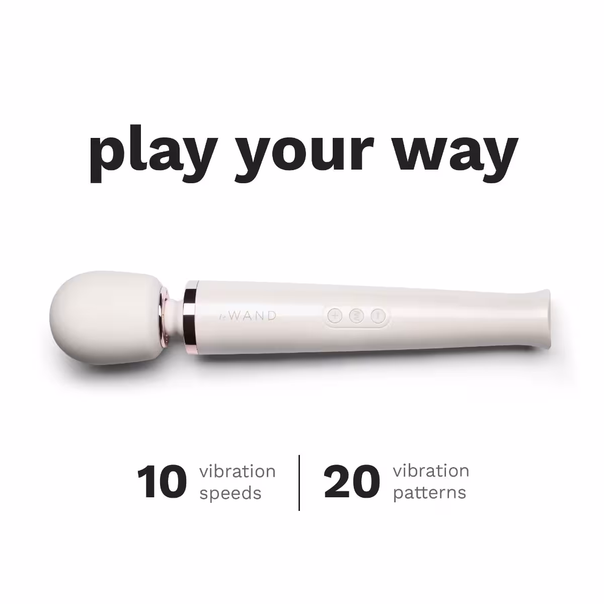 Le Wand Rechargeable Massager White image 6