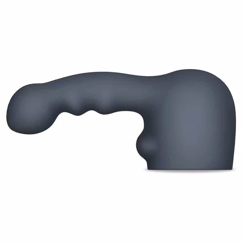 Le Wand Ripple Weighted Silicone Attachment Grey