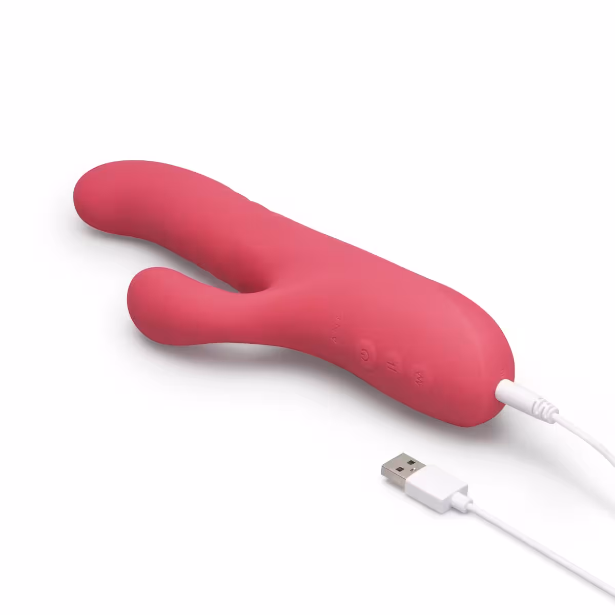 Le Wand Thrust Rechargeable Thrusting Rabbit Vibrator Pink image 4