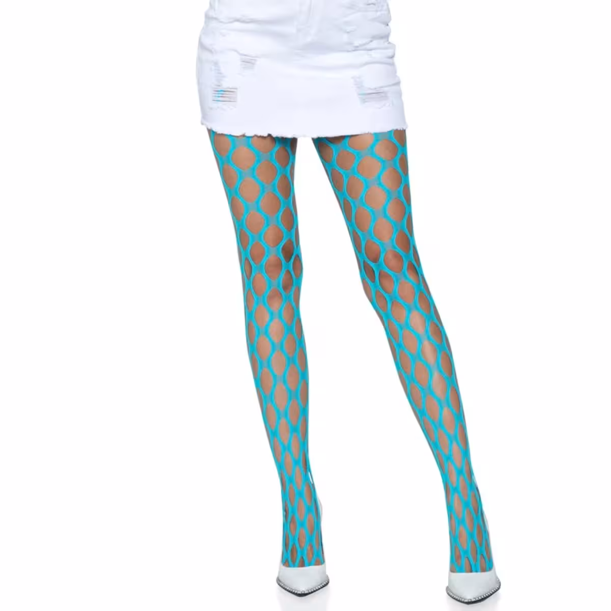 Jumbo Pothole Net Pantyhose – Edgy Fishnet Tights for Bold Style
