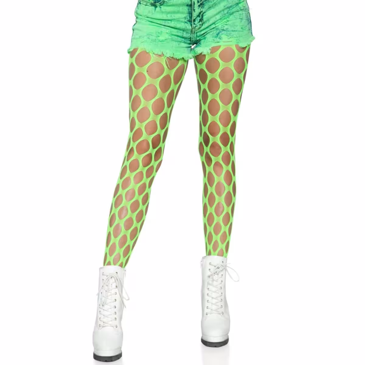 Jumbo Pothole Net Pantyhose – Edgy Style for Festivals & Events
