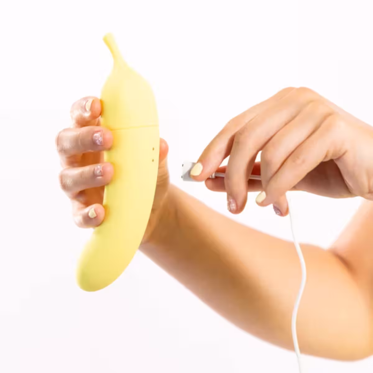 Banana Cream Air Pulse & G-Spot Vibrator – Gentle, Discreet, and Beginner-Friendly image 5