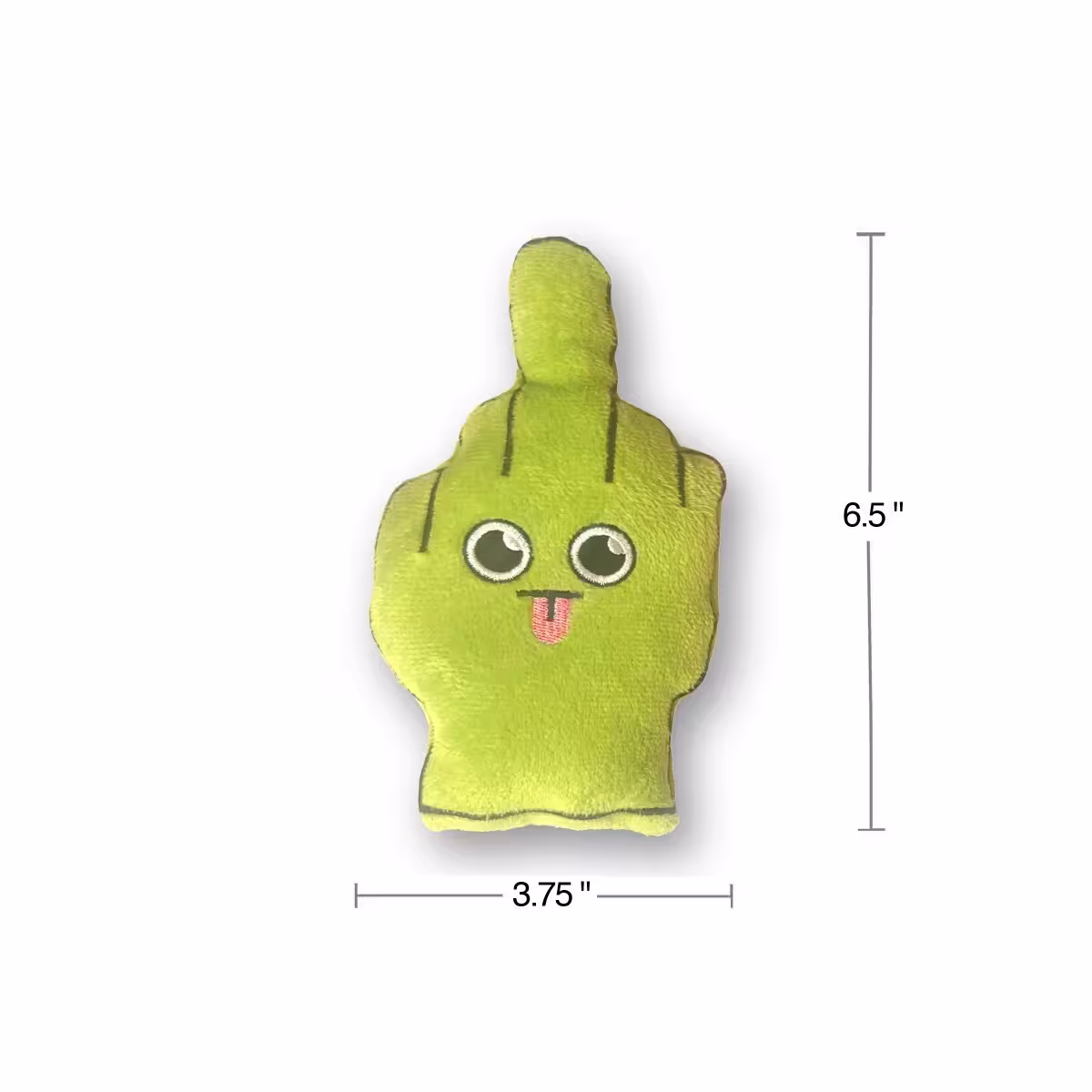Bag of Fucks I Have to Give Plushy Pillow with 5 Fingers image 3