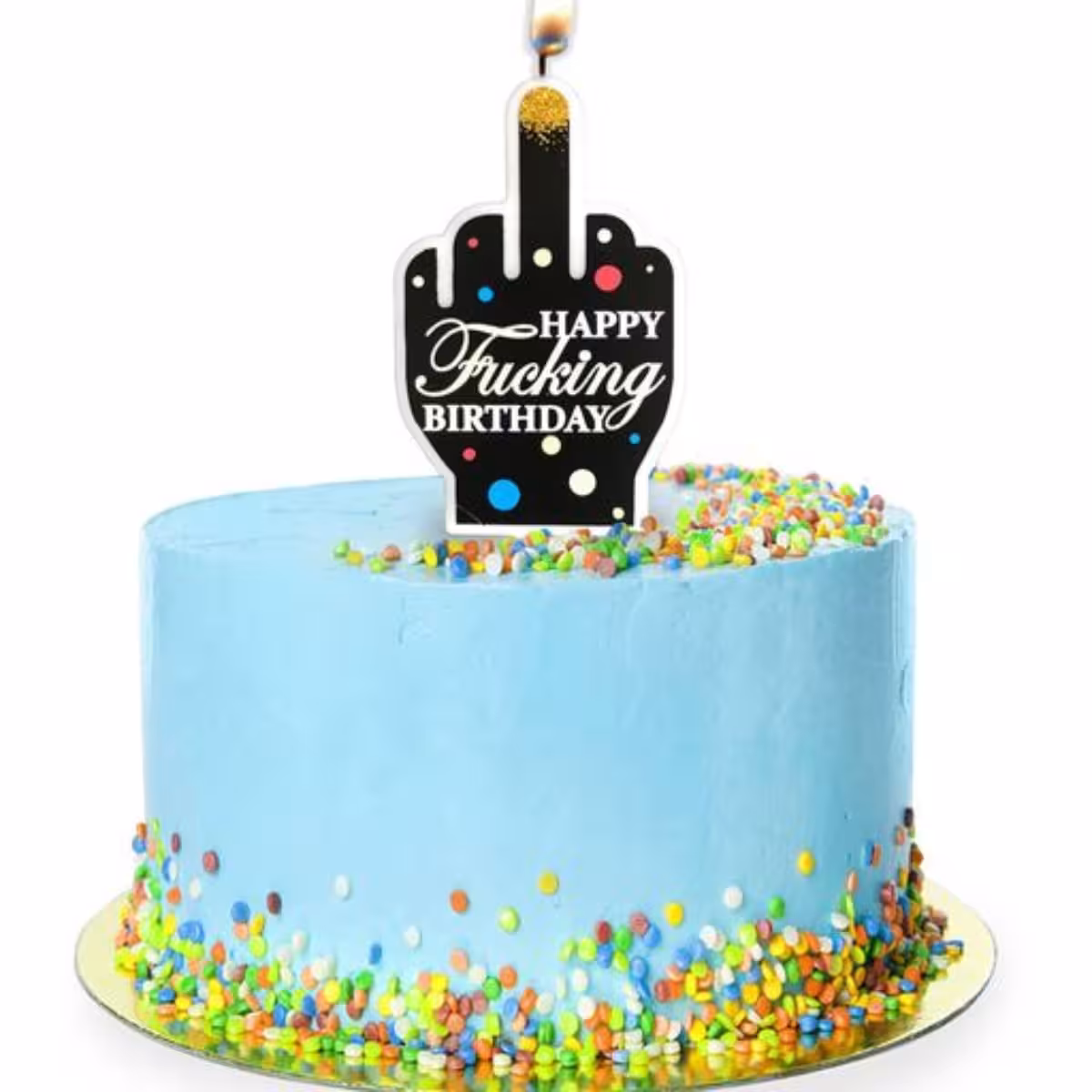 Little Genie Happy F'ing Birthday Finger Candle image 2
