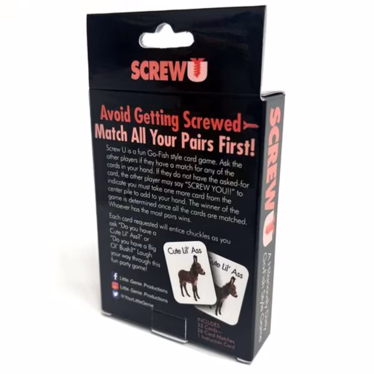 Little Genie Screw You Party Card Game image 3