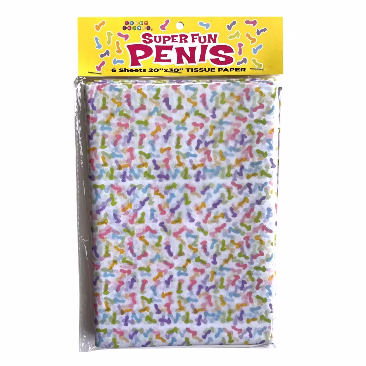 Super Fun Penis Tissue Paper | Cheeky Gift Wrapping for Bachelorette Parties