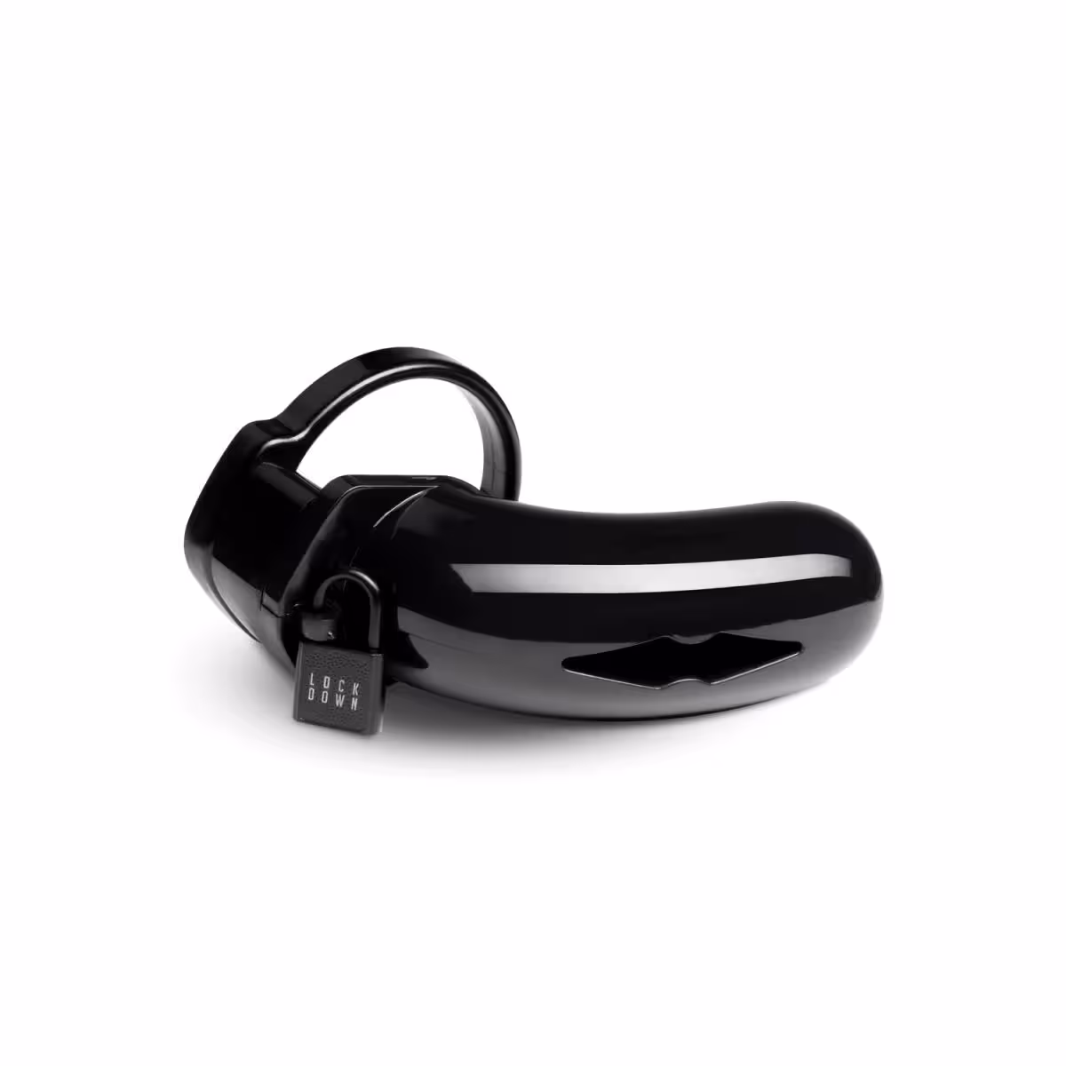 Lockdown Black Chastity Cage Large image 5