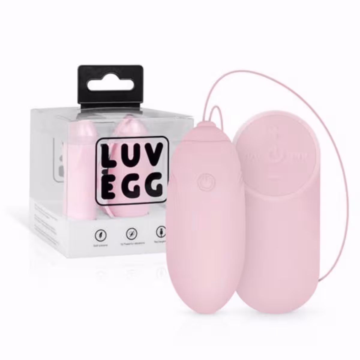 LUV EGG Vibrating Egg Pink image 2