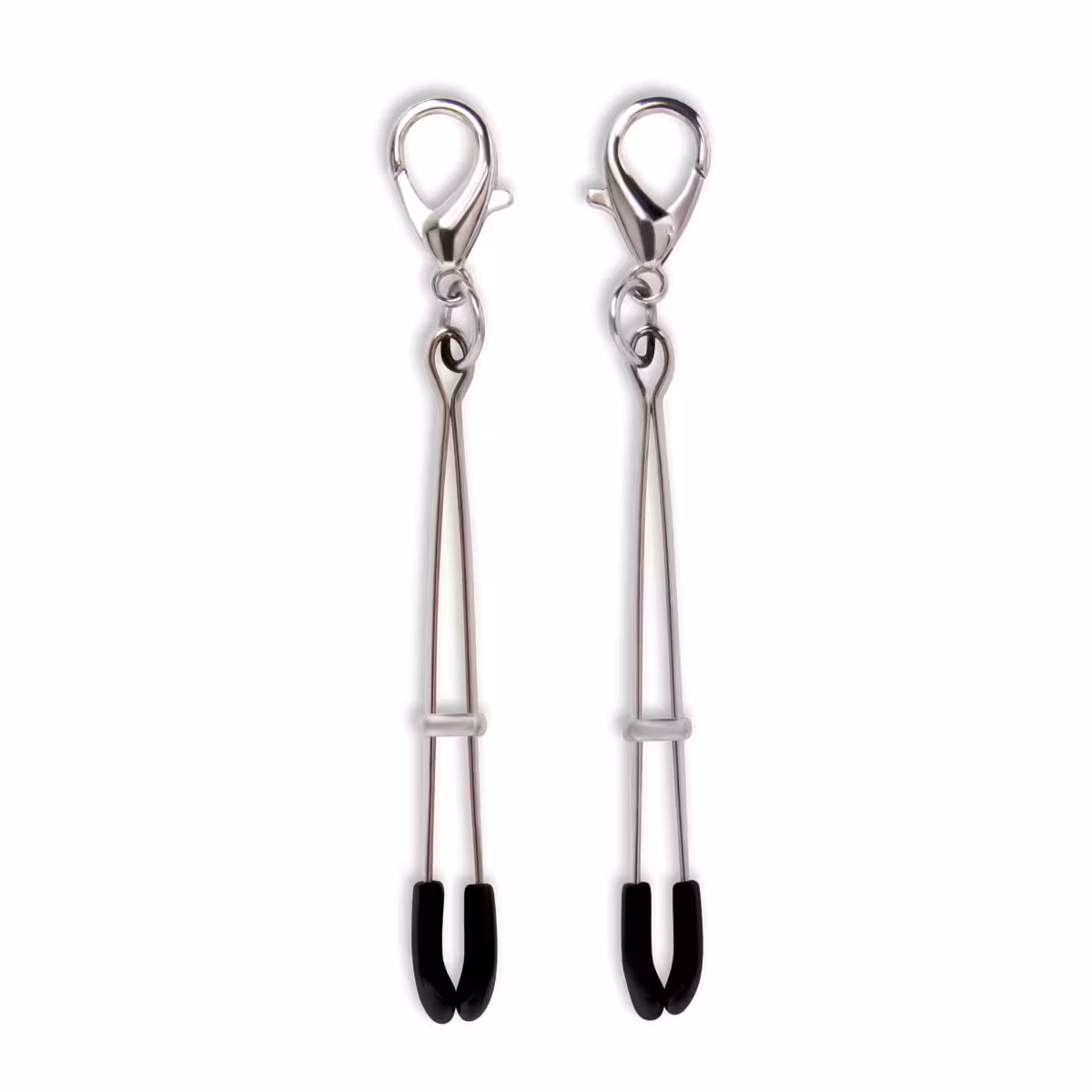 Lux Fetish 12 Piece Interchangeable Collar & Nipple Clips Set image 3
