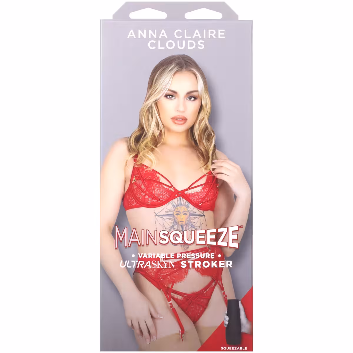 Main Squeeze Anna Claire Clouds Ultraskyn Stroker Pussy | Premium Body-Safe Stroker image 2