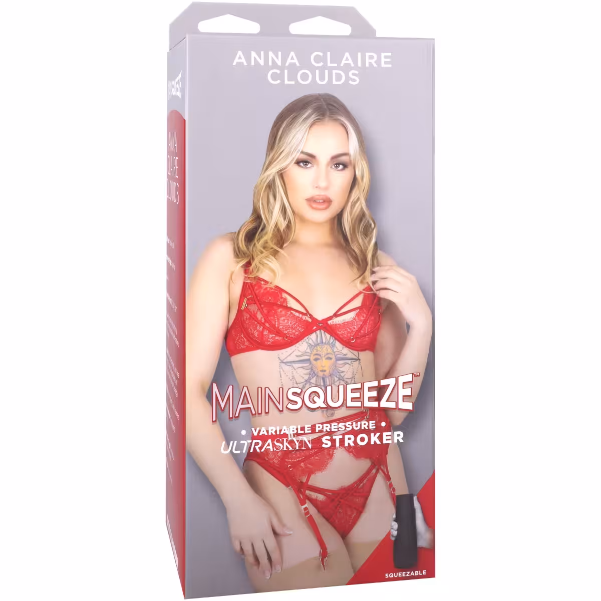 Main Squeeze Anna Claire Clouds Ultraskyn Stroker Pussy | Premium Body-Safe Stroker image 5