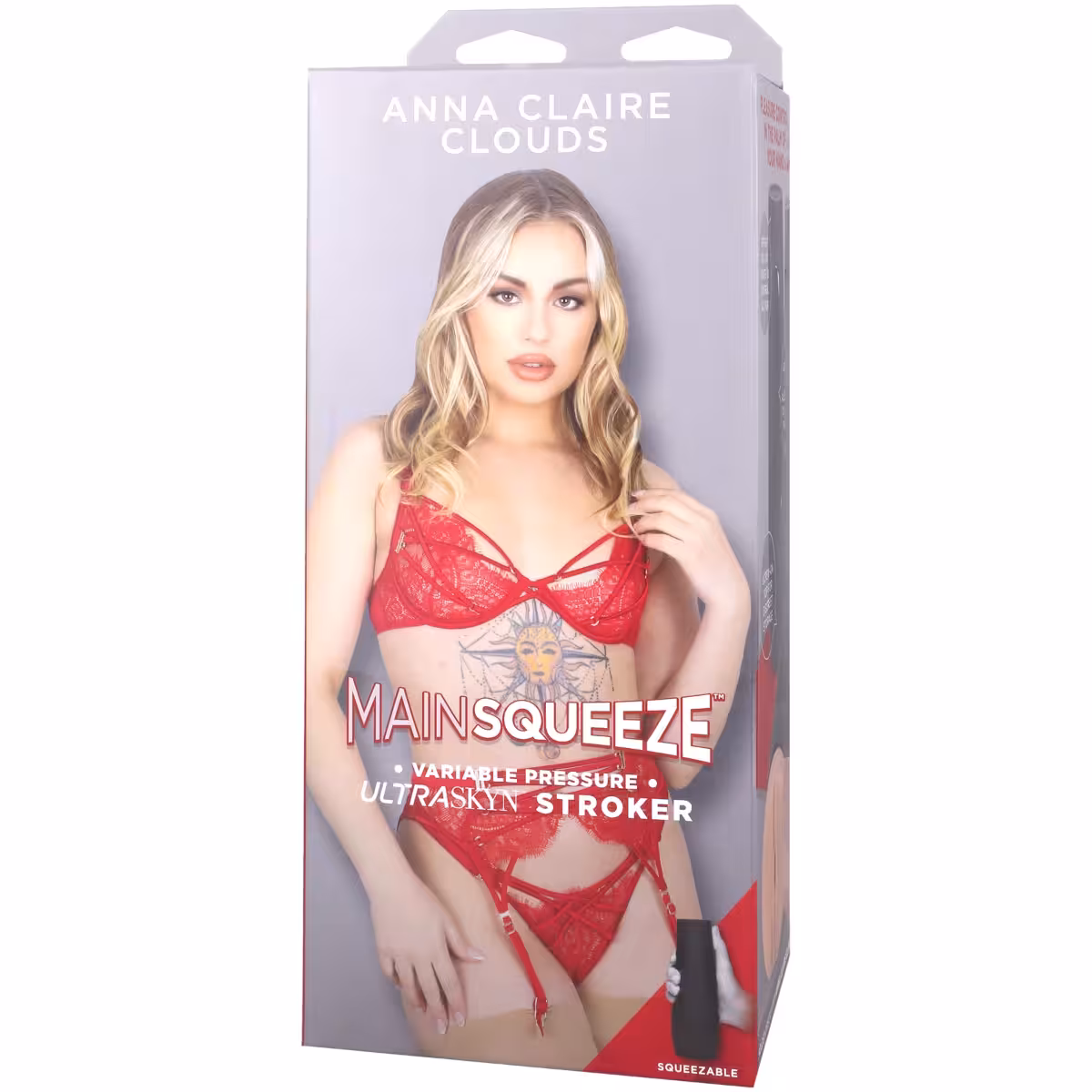 Main Squeeze Anna Claire Clouds Ultraskyn Stroker Pussy | Premium Body-Safe Stroker image 6